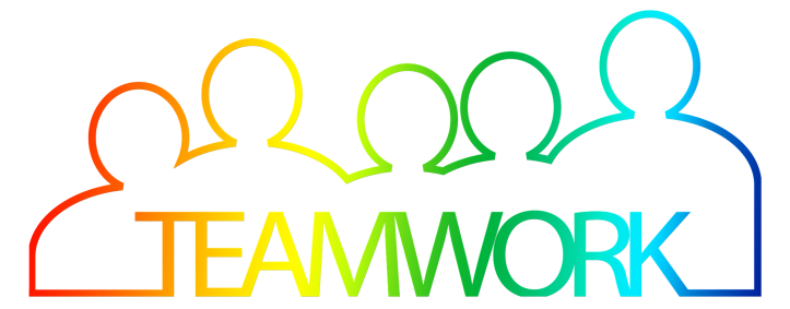 Teamwork by geralt on Pixabay at https://pixabay.com/en/teamwork-team-personal-group-2188039/